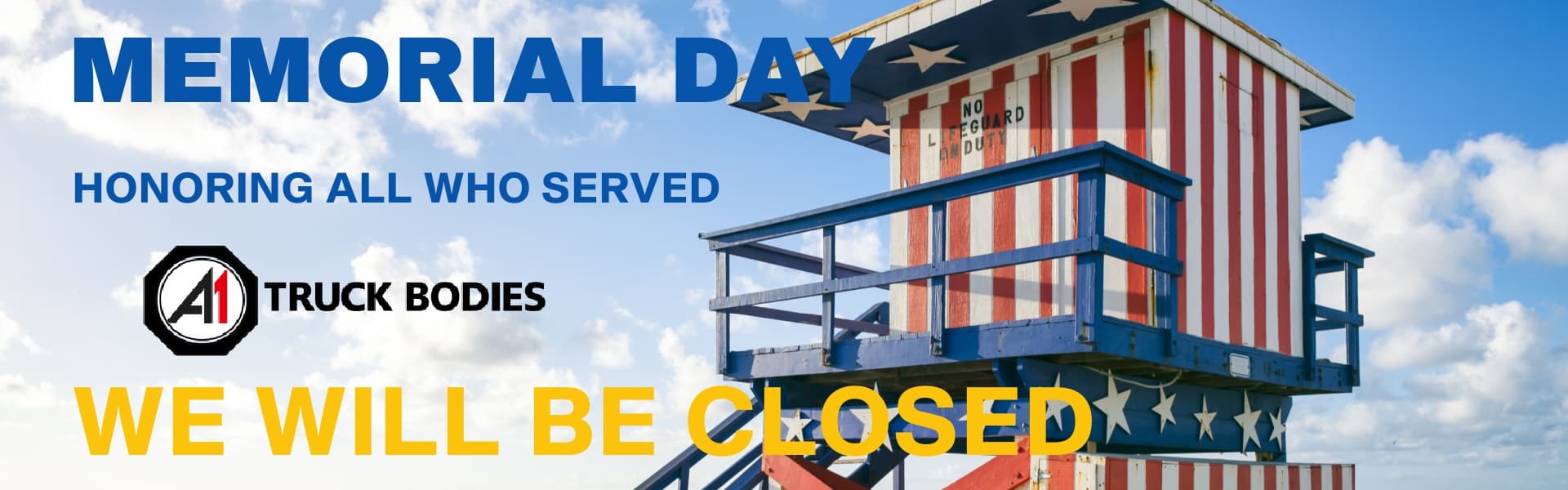 A1 Closed Memorial Day 2026